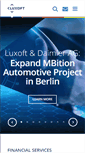 Mobile Screenshot of luxoft.com